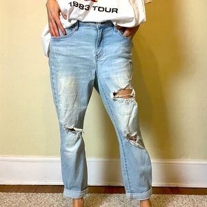Judy Blue Boyfriend fit jeans EUC